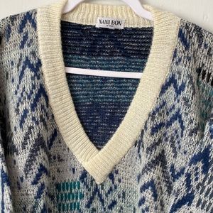 Nani Bon Men’s V-Neck Sweater